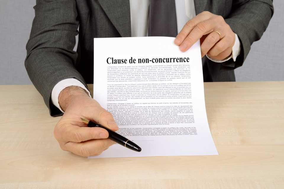 clause non concurrence