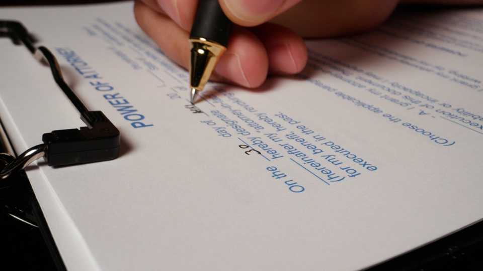 continuing power attorney property form