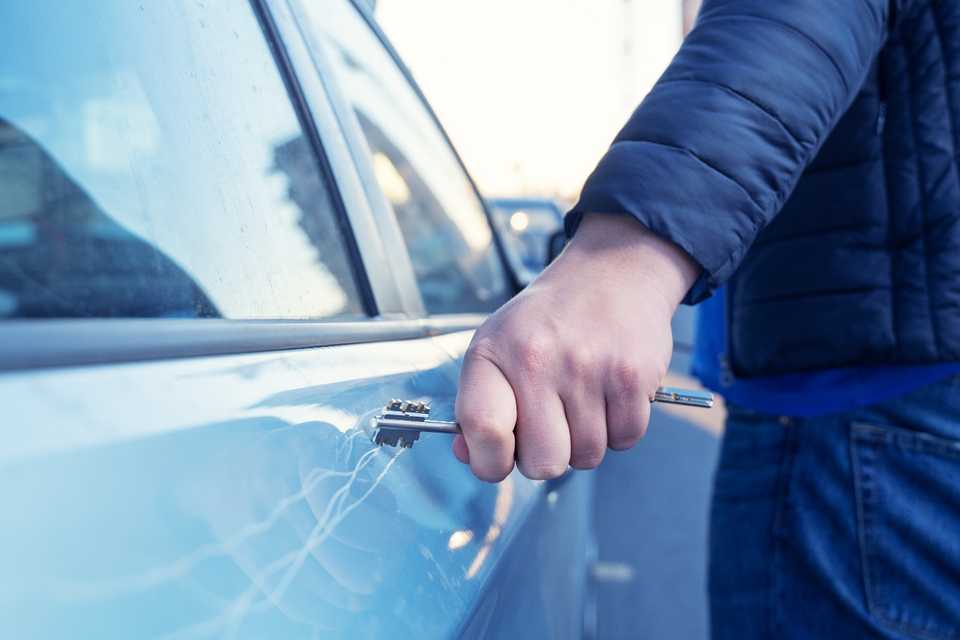 Une image contenant voiture, personne, bleu