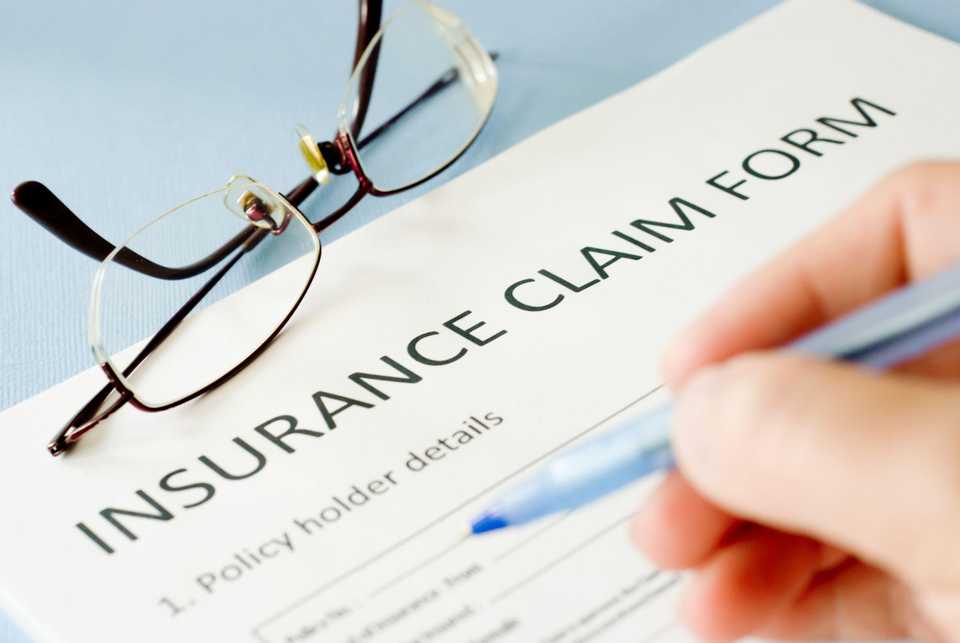 Insurance claim form